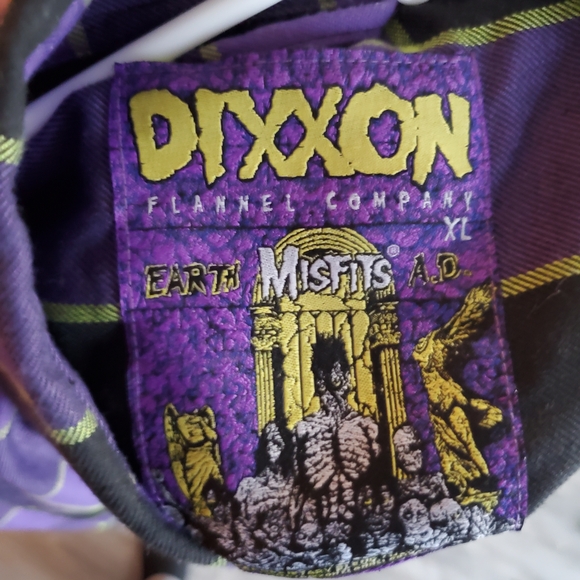 DIXXON Men's Misfits Flannel - Picture 4 of 4
